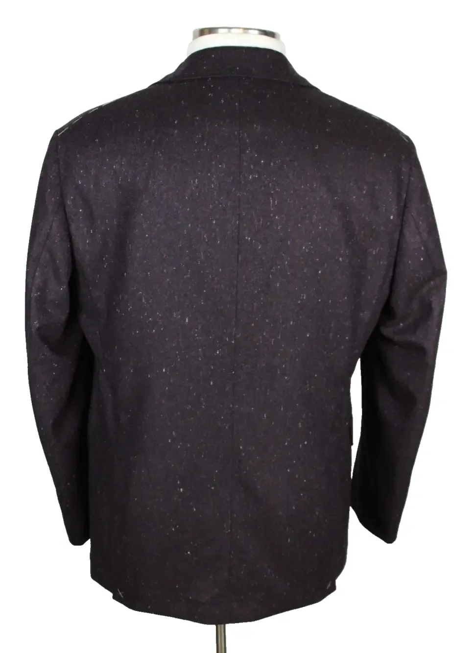 $6150 Brunello Cucinelli Blazer 44 R (54 EU) Purple Fleck Wool Cashmere Italy